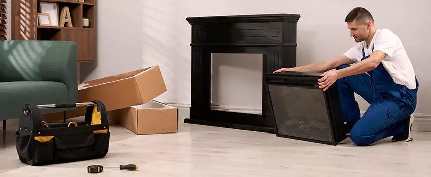 Old Rusted Metal Fireplace Repair And Replacement in Tullahoma, TN