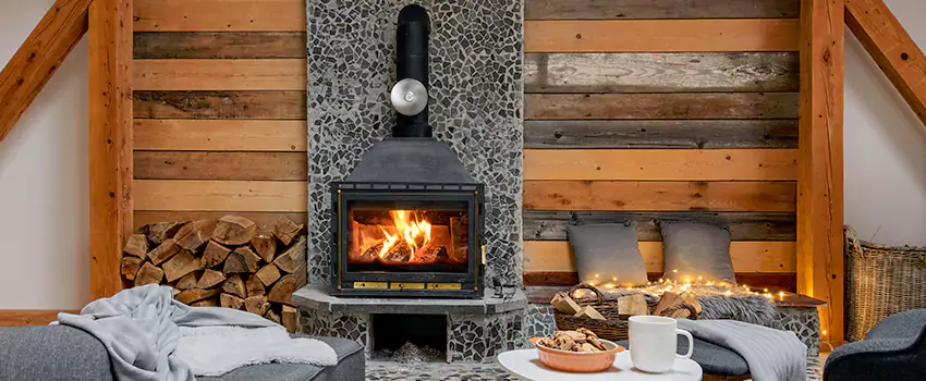 Thelin Hearth Products Direct Vent Gas Stove Fireplace Inspection in Tullahoma, Tennessee